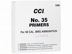 CCI 50 BMG Military Primers
